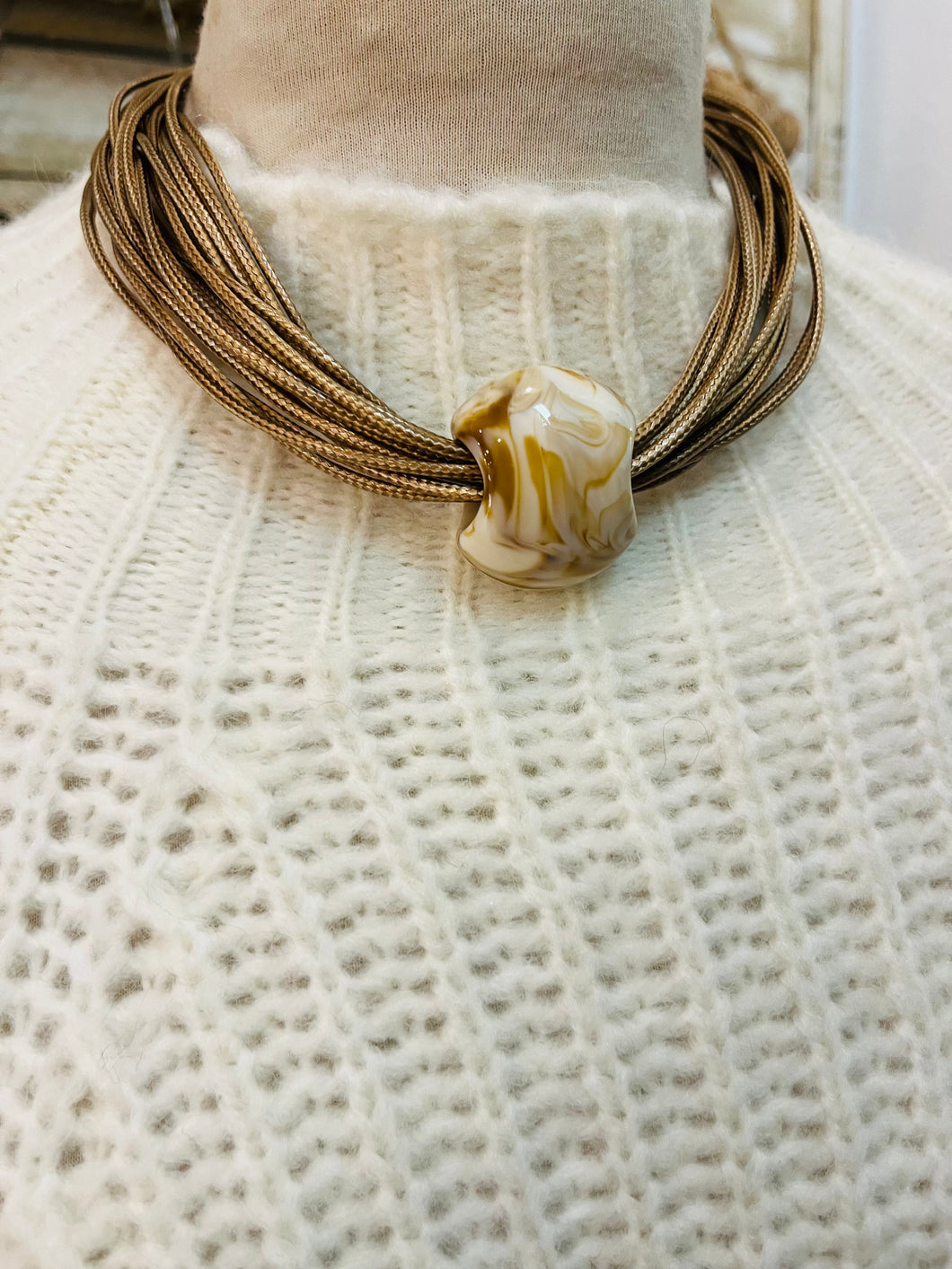 Collar Londres beige