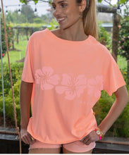 Cargar imagen en el visor de la galería, Camiseta Hawaii naranja