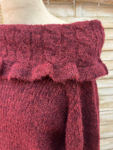 Cargar imagen en el visor de la galería, Jersey Lirio burdeos