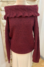 Cargar imagen en el visor de la galería, Jersey Lirio burdeos