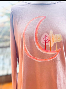 Camiseta camel Luna Valentina's Moon