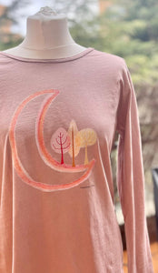 Camiseta camel Luna Valentina's Moon