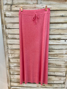 Falda rosa aberturas laterales- NUEVO