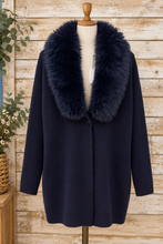 Cargar imagen en el visor de la galería, Chaqueta Casilda azul