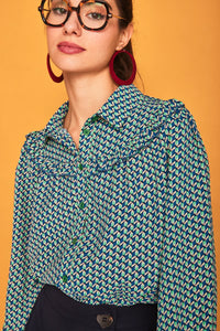 CAMISA CACATUA VERDE
