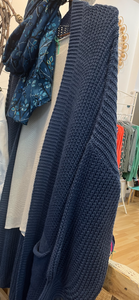 Chaqueta larga Blue