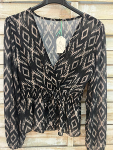 Blusa Fly negra