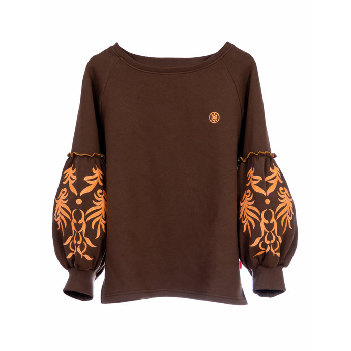 Sudadera GLOBO Chocolate Tartaruga